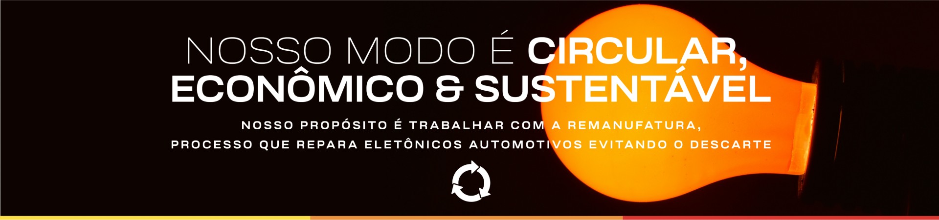 Nosso modo circular, econômico e sustentável